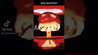 Nuclear Bomb Speed Paint art speedpaint [upl. by Embry965]