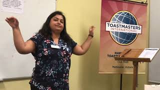 Toastmasters Speech The mentor no one wants [upl. by Seerdi]