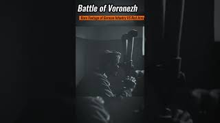 Rare Footage Battle of Voronezh  German Panzers VS Soviet Red Army [upl. by Eek546]