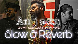 JANI  Anjaan  Lyrics  Slow amp Reverb ft Nabeel Akbar amp Talhah Yunus [upl. by Aikcin]