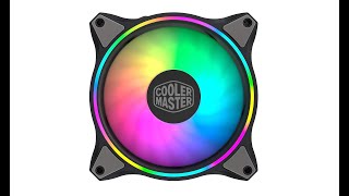 My Cooler Master Masterfan MF140 Halo 140mm ARGB Computer Fan Review [upl. by Ellehcen]