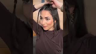 Hair style ideas for diwali festival pt1💗🦋 asetheticvideos diwalispecial explore trending [upl. by Octave]