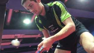 Marcos Freitas  table tennis skills [upl. by Nnaillij]