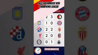 Champions League Ergebnisse Alle Spiele im Überblick [upl. by Oiliduab676]