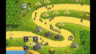 Kingdom Rush Level 3 Heroic Challenge Walkthrough [upl. by Stucker]