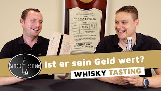 Caol Ila 31 Jahre Whisky Tasting  Simple Sample [upl. by Lyrahc]