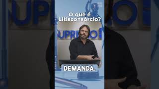 O QUE É LITISCONSÓRCIO processocivil direito direitoprocessualcivil lei prova concurso [upl. by Stanwin]