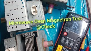 microwave ovens Magnetron test and check [upl. by Glenna585]