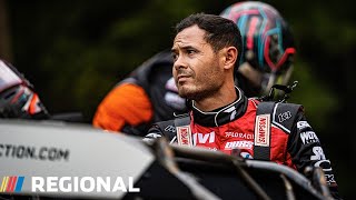 Ride along with Kyle Larson during his nonwinged micro heat race at Millbridge Speedway [upl. by Lytton]