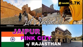 PINK CITY jaipur india insta360 rajasthan [upl. by Devehcoy]