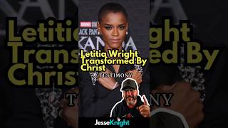 Letitia Wright I Gave My Life To Jesus 🔥faith jesuschrist celebrity shorts truth hollywood [upl. by Suanne634]