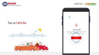 NETC FASTag application process for Kotak Bank Customers [upl. by Wittie311]