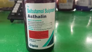 asthalin syrup salbutamol sulphate long video full detailgeneralmedicine [upl. by Ynahirb506]