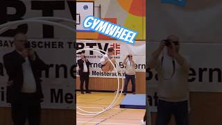 Bavarian Champinships 2023 in gymwheel Franziska Gold competition gymreels sport [upl. by Pohsib]