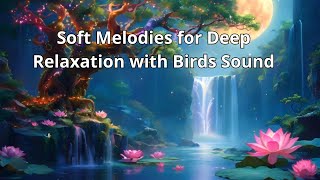 Soft Melodies for Deep Relaxation with Birds Water and Nature Sounds ✨ Find calm and peace [upl. by Haswell]