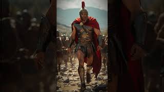 Last Stand of the 300 Courage and Sacrifice history knowledge ai shorts leonidas 300 greece [upl. by Vogele275]