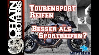 Sind Motorrad Tourensportreifen besser als Sportreifen  Metzeler Roadtec01 Review [upl. by Yrffej57]