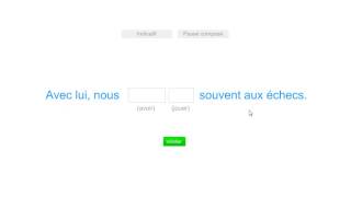 Une application de conjugaison conjuguer un verbe dans une phrase [upl. by Germaine]