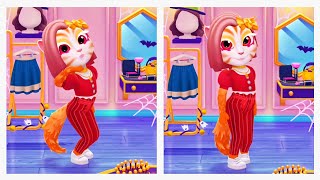 Angela Makeup Otomatis 😅 My Talking Angela 2 mytalkingangela2 [upl. by Akit]