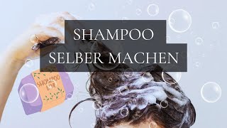 Shampoo selber machen  nur 4 Zutaten [upl. by Rodie206]