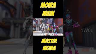 【OW2】season13 solo rank Moira Main master moira ow2 overwatch2 moira shorts [upl. by Dnaloy807]