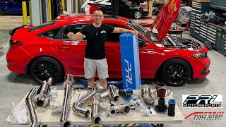 11th Gen 2023 Honda Civic Si  Full PRL Motorsports amp TwoStep Performance Upgrades [upl. by Retsbew]