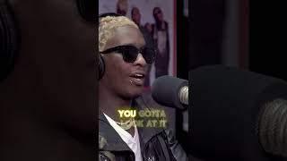 Young Thug goodbye Lyrics are wrong shorts [upl. by Tyrrell916]