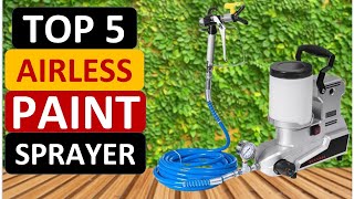 Top 5 Best Airless Paint Sprayer in 2024 [upl. by Anivel141]