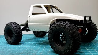 INJORA TRX4 LCG ELECTRONICS 3D PRINTED MOUNTS [upl. by Enelahs]