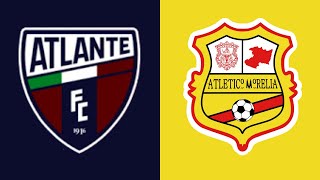 Atlante vs Atlético Morelia en vivo [upl. by Orazio]