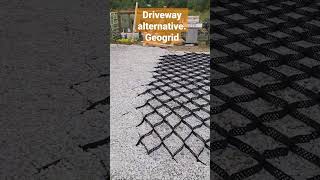 driveway alternative geogrid drivewayconstruction geogrid gravelroad  driveway [upl. by Loraine]