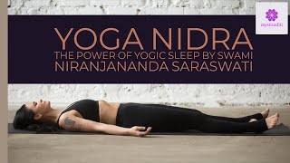 Yoga Nidra  Swami Niranjanananda Saraswati English  Non Sleep Deep Rest NSDR [upl. by Aihsined154]