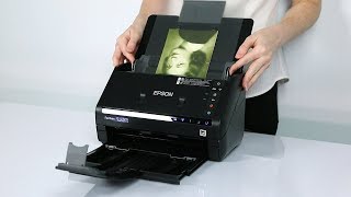 Epson FastFoto FF680W  How to Scan Special Photos [upl. by Ayn]