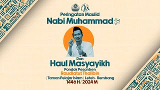 🔴 Pengajian Gus Baha Terbaru  Haul 1446 H Pondok Pesantren Raudlatut Thalibin  Leteh Rembang [upl. by Duck]