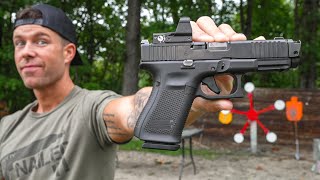 The Glock 19 That Has NO Recoil Radian Afterburner [upl. by Ahsym]