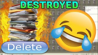 I DELETED a RAGING SCAMMERS FILES DESTROYED [upl. by Gerald140]