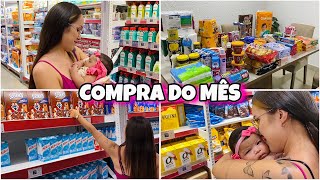 ÚLTIMA COMPRA DO MÊS DO ANO  1° VEZ INDO COM A BEBÊ  família com 7 pessoas [upl. by Jennifer]