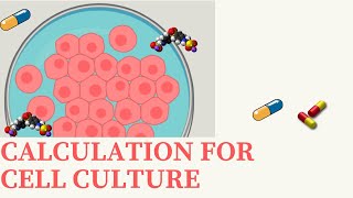 🔴 Calculating Amount of Drug Needed for Cell Culture Practical Guide [upl. by Culbert]