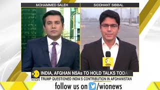 Afghan national security advisor Hamdullah Mohib on a 3day India visit [upl. by Schnell]