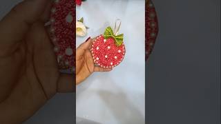 Christmas 🎄 decoration ornaments 😍christmasdecor shortsvideo youtubeshorts ytshortspapercraft [upl. by Aiva]