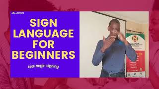 Sign Language for beginners intro [upl. by Alphonso902]