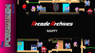 Arcade Archives Mappy  PlayStation 4 Gameplay [upl. by Emelia798]