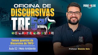 OFICINA DE DISCURSIVAS TRF 5  PROF DIONÍSIO NETO [upl. by Aihsoek]