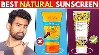 5 Natural Sunscreens in India in Budget Not Sponsored ft beyounick [upl. by Eileen]