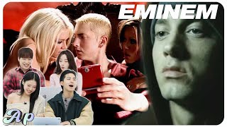 Reactions of Koreans who were shocked after seeing the MV of hiphop legend Eminem｜asopo [upl. by Garfield794]