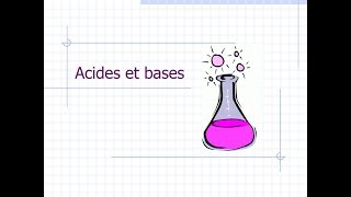 Chimie en solution  Les acides et les bases [upl. by Riplex]