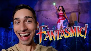 NEW Fantasmic At Disneys Hollywood Studios 2022  OPENING NIGHT WAS CRAZY [upl. by Alleinad]