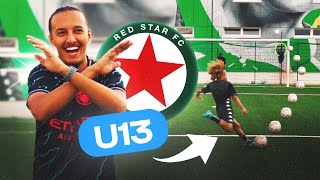 JAFFRONTE UNE PÉPITE DU RED STAR DE 13 ANS il est beaucoup trop chaud [upl. by Nanerb]