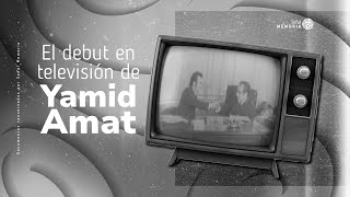 Debut de Yamid Amat en televisión 1971 [upl. by Ativad995]