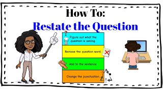 How to Restate the Question [upl. by Ahtrim]